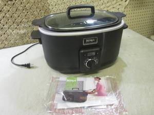 lot 47 image: (RMDR) Ninja Slow Cooker New...