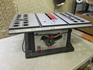 lot 51 image: (RMT) Master Craft 10 Table Saw Wo...