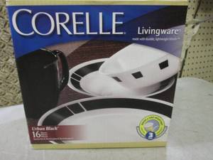 lot 96 image: (F-0) Corelle Livingware Urban Blac...