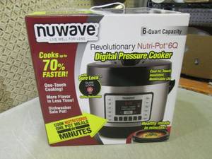 lot 116 image: (D-3) NuWave 6-Quart Digital Pressu...