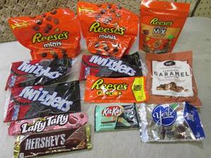 lot 132 image: (B-3) Assorted Candy Past Date...