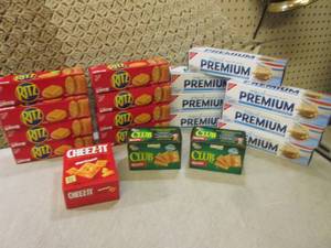 lot 148 image: (EC2) Assorted Boxes of Crackers Pa...