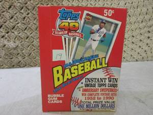 lot 177 image: (C-4) 1991 Topps Baseball Cards 40 ...