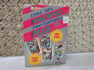 lot 179 image: (C-4) 1991 NFL Pacific Pro Football...