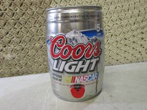 lot 207 image: (BSB) 2008 Coors Light Nascar 5 Lit...