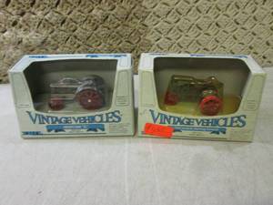 lot 240 image: (BSB) 2 Ertl Die Cast Vintage Vehic...