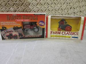 lot 241 image: (BSB) 2 Small Ertl Die Cast Tractor...