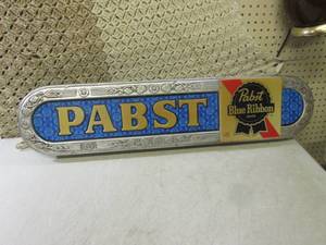 lot 249 image: (RMDR) Vintage Lightup Pabst Blue R...