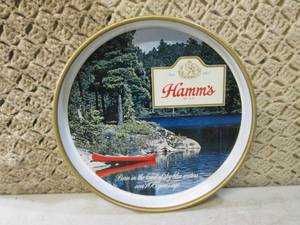 lot 259 image: (EW3) Vintage 12 Hamms Beer Metal...