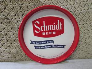 lot 265 image: (EW3) 13 Vintage Schmidt Beer Meta...
