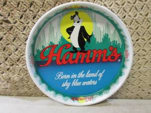 lot 267 image: (EW3) 13 Vintage Hamms Beer Metal...