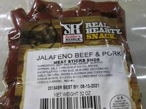 lot 279 image: (B-3) 32oz Pack of Jalapeno Beef & ...
