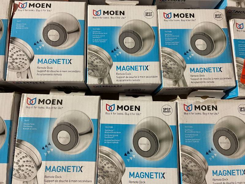 LOT OF MOEN Magnetix Shower Magnets