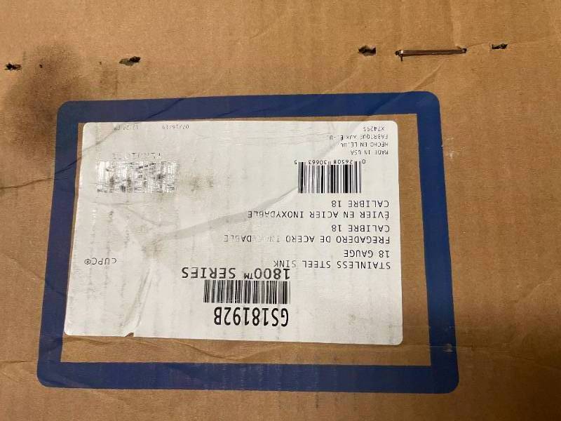 Moen Stainless Steel Sink - GS18192B (1800 Series)