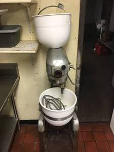 lot 4 image: Hobart Commercial Mixer with Stand Measures 4 Fully Functional