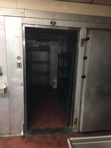 lot 8 image: Commercial Walk In Cooler, Fully Functional, Measures 84 H x 112 L x 78 W