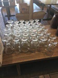 lot 42 image: Large Lot of Glass Ice Cream Dishes