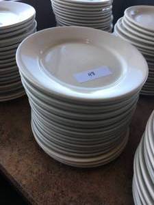lot 49 image: Lot of 20 Ceramic Serving Plates