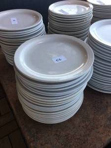 lot 53 image: Lot of 20 Ceramic Serving Plates