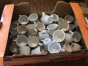 lot 58 image: Large Lot of Over 100 Ceramic CoffeeTea Cups