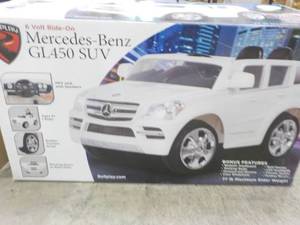 Kids Mercedes Benz 6 volt Rider...