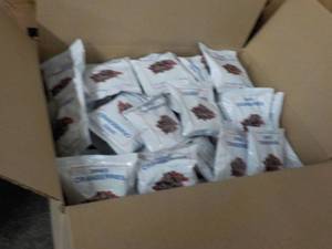 150 Bags Dried Cranberries past be...