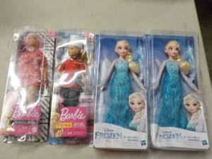 Barbies and Frozen Dolls...
