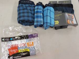 5 Pair Boxers-2 size small and 3 si...