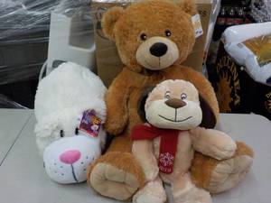 Large Stuffed Teddy Bear, Xmas Bear...