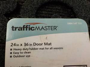 2 Traffic Master 24 x 36 Rubber Mat...
