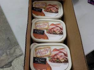 6 - 7 oz Tubs Healthy Ones Frozen Black Forest Ham