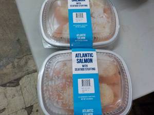 2 - 2 lb. Frozen Pkgs Atlantic Salm...