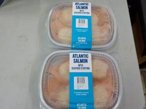 2 - 2 lb. Frozen Pkgs Atlantic Salm...