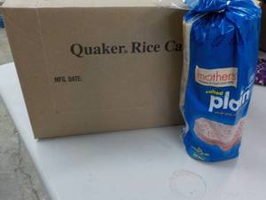 4 Cases - 12 each Quaker Rice Cakes...