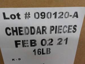 16 lb. Box Cheddar Pretzel Pieces...