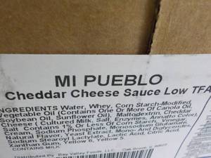 2 - 8.75 lb. Bags Mi Pueblo Cheddar...