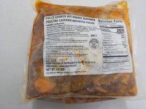 4 lb. Frozen Pkg Fully cooked Rotis...
