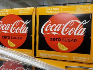 2 - 12 packs Coca Cola Zero Sugar O...