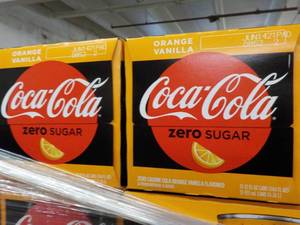 2 - 12 packs Coca Cola Zero Sugar O...