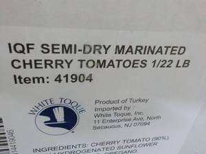 22 lb. Box Frozen Marinated Cherry ...