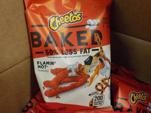 3 Cases 64 Bags Cheetos Flamin Hot ...