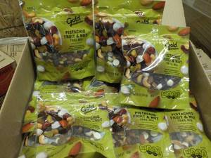 Case of 12 Bags Pistachio Fruit and...