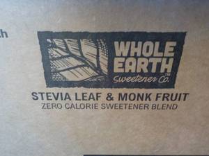 Case of 12 Boxes Whole Earth Stevia...