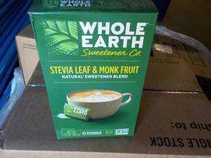 Case of 12 Boxes Whole Earth Stevia...