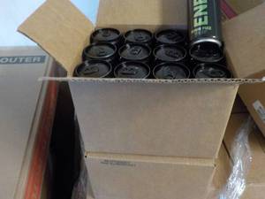 2 Cases of 12 Cans Each Energy Sour...