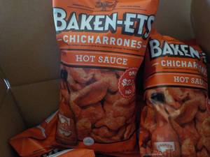 Case of Baken-ets Chicharrones...