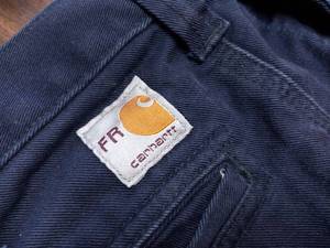 3 pair Flame Resistant Carhartt 33x34 Denim Below the Knee Reflective Pants