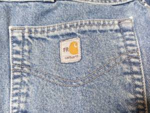 3 pair Flame Resistant Denim Pants 2 Carhartt 42x34 FR Carpenter Pants - 2 Bullwark FR 40x32
