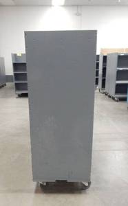 Large Industrial Heavy Duty Rolling Wood Cart With Shelves