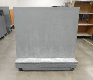 Large Industrial Heavy Duty Wood A-Frame Rolling Panel Truck Cart